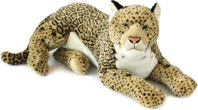 Anna Club Plüschtier Jaguar (liegend, 81cm) Kuscheltier Stofftier Großkatze
