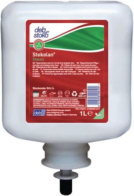 Hautpflegecreme Stokolan® Classic 1l parfümiert Kartusche
