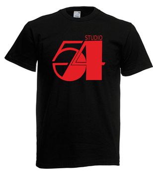 Herren T-Shirt l Studio 54 I New York I Retro I Vintage I Music Party