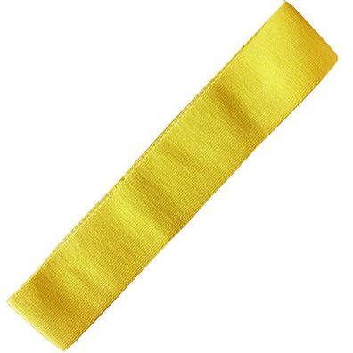 Dittmann Rubberband XL teKstil Textil Ringband Loop yellow/ light 5er Pack
