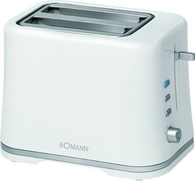 Bomann Toaster Toastautomat mit Brötchenaufsatz TA 1577 CB weiß