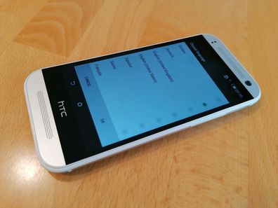 HTC One Mini 2 - 16GB Glacial Silver / Wie neu / Top