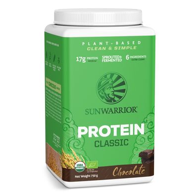 Sunwarrior Classic Protein - BIO Fitness Zertifiziert organisch braunes Reis Protein