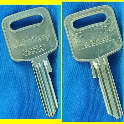 Schlüsselrohling Börkey 1517-2 für Winkhaus, Biffar / Profilzylinder