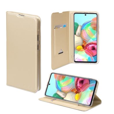 4smarts Flip-Tasche URBAN Lite für Samsung Galaxy A51 - Gold
