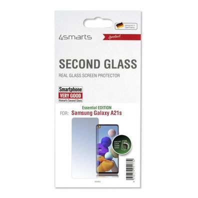 4smarts Second Glass Essential für Samsung Galaxy A21s