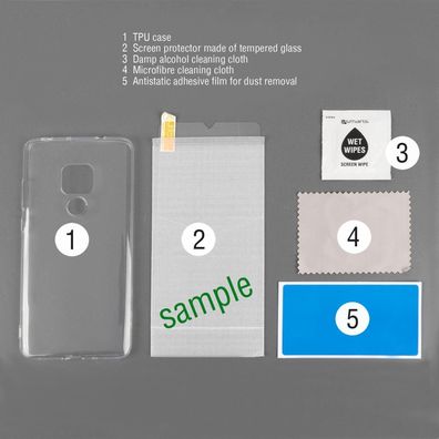 4smarts 360 Protection Set Limited Cover für Samsung Galaxy A9 (2018) - Transparent
