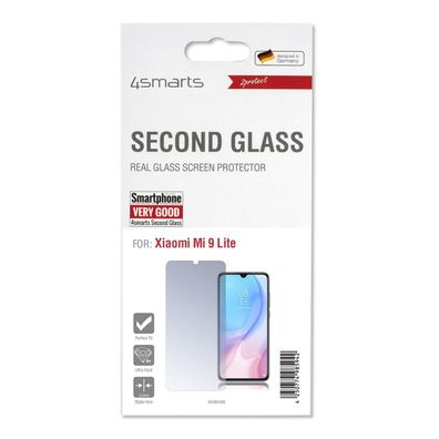 4smarts Second Glass Dispalyschutz für Xiaomi Mi 9 Lite