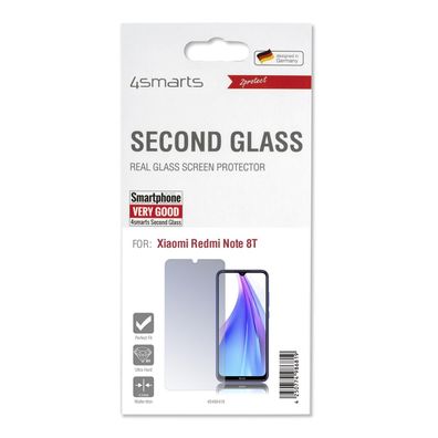 4smarts Second Glass für Xiaomi Redmi Note 8T
