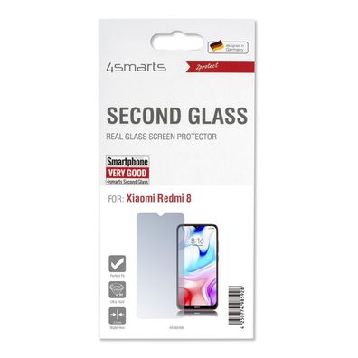 4smarts Second Glass Displayschutz für Xiaomi Redmi 8