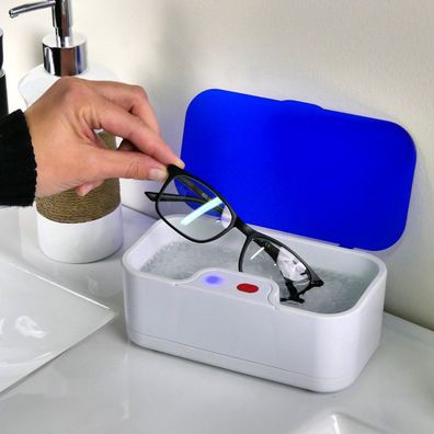 Brillen-Reinigungsgerät mit USB-Kabel, auch für Schmuck etc.