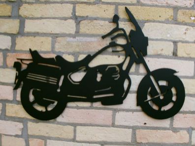Moto Guzzi California aus 3mm Stahl in 60cm Breite Handgefertigte Einzelstücke