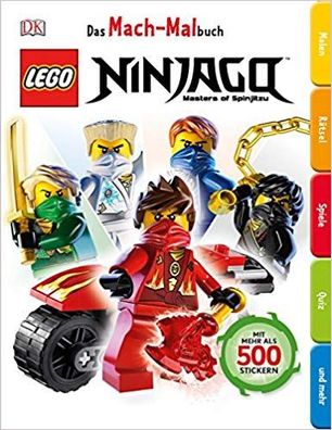 Das Mach-Malbuch. LEGO® Ninjago® Malbuch Buch Book NEU NEW