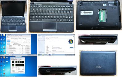 Netbook Notebook Asus Eee PC 1015PN, 10" Atom N550 2x1,50 GHz 2GB 160GB. Vollfunktion