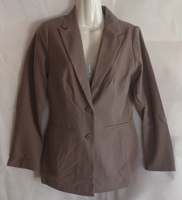 Buffalo Damen Blazer Jacke cappuccino Gr. 34 36 38 40 NEU