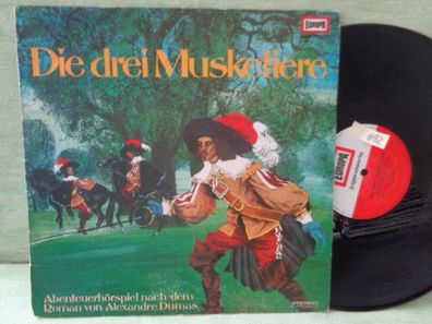 LP Europa E2002 Die drei Musketiere Kurt Holst Alexandre Dumas Hörspiel Vinyl