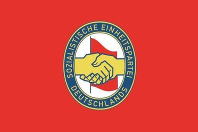 Fahne Flagge SED DDR Premiumqualität