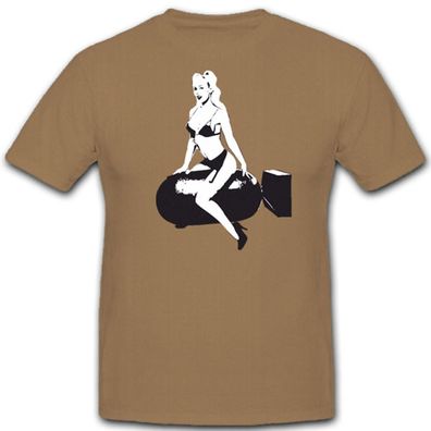 bomb girl Mädchen Frau Bombe - T Shirt #5540