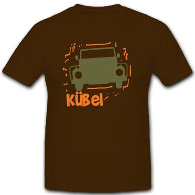 Kübel Kübelwagen Militär-PKW Fahrzeug Kfw Geländewagen Auto - T Shirt #5496