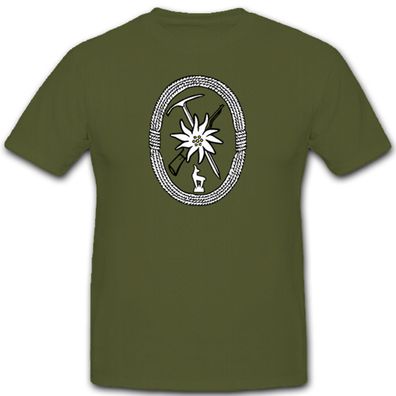 Gebirgsjäger Gebirgstruppe Infanterie Deutschland Österreich - T Shirt #5424