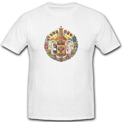 Das Russische Reich Imperium Russisch Wappen Emblem Dichtung - T Shirt #5407