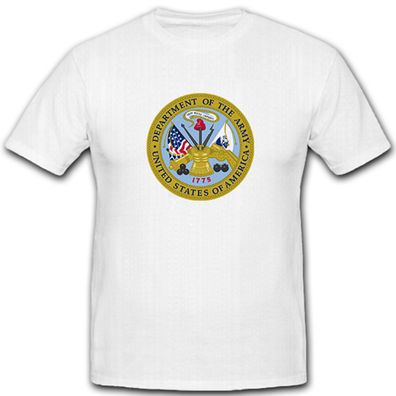 Department of the Army USA United States of America Wappen T Shirt #5224