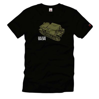 Sig 33b 15cm Panzerkampfwagen Panzer PzBtl Waffe Geschütz T Shirt #510