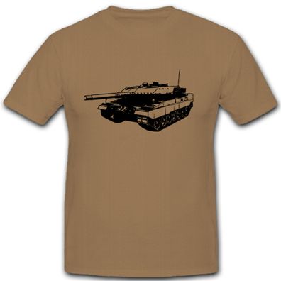 Leo 2A5 Kampfpanzer Panzer Leopard Bataillon Kompanie - T Shirt #5056