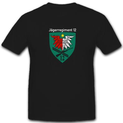 Jägerregiment 12 Spittal an der Drau Wappen Abzeichen Emblem - T Shirt #5065