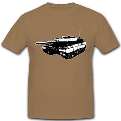 Leo 2A5 Kampfpanzer Panzer Leopard Bataillon Kompanie - T Shirt #5058