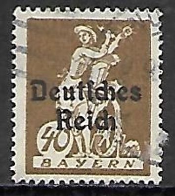 Deutsches Reich gestempelt Michel-Nummer 124