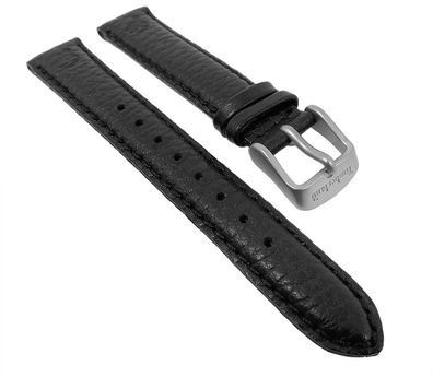 Ersatzband Leder schwarz 16mm für Timberland Uhren 75011L - 28137