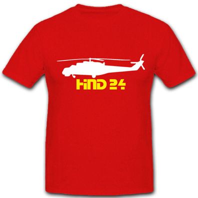 Hind 24 Mil Mi Kampfhubschrauber Hubschrauber Sowjetunion - T Shirt #5007