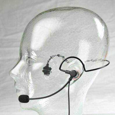 HS 02 A, In-Ear Headset, für Albrecht / Midland Funkgeräte