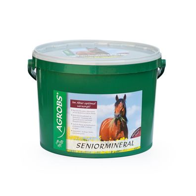 AGROBS Seniormineral 10 kg Mineralfutter Rundumversorgung für alte Pferde
