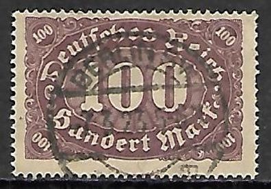Deutsches Reich gestempelt Michel-Nummer 219