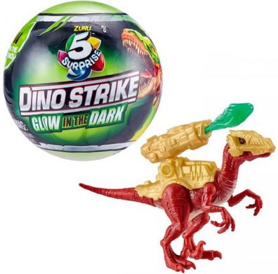 Dino Strike Sammelfiguren mit Glow in the dark - Sammelt alle 13 Dinos