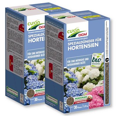 Cuxin Hortensiendünger 3 kg Moorbeetpflanzendünger Rhododünger Azaleendünger