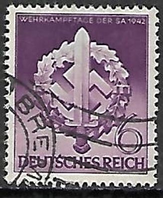Deutsches Reich gestempelt Michel-Nummer 818