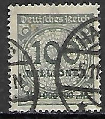 Deutsches Reich gestempelt Michel-Nummer 322