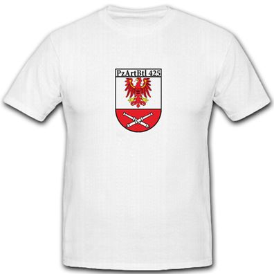 PzArtBtl 425 Panzerartilleriebataillon Militär Wappen Abzeichen - T Shirt #4872