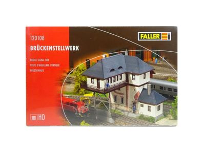 Bausatz Modellbau Brückenstellwerk, Faller H0 120108, neu