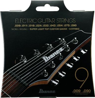 Ibanez IEGS9 - super light top custom (009-090) - Saiten für 9-saitige E-Gitarre