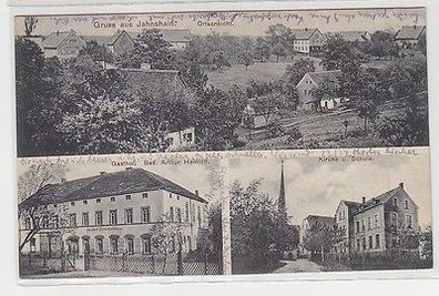 65431 Mehrbild Ak Gruss aus Jahnshain Gasthof Kirche Schule Ortsansicht 1932