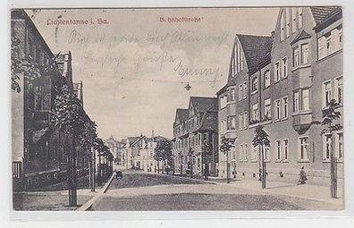 65094 Ak Lichtentanne i. Sa. Bahnhofstraße um 1920