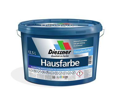 Diessner Hausfarbe 12,5 Liter weiß