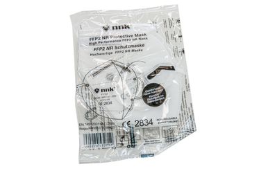 10x FFP2 Maske Mundschutz CE2834 zertifiziert Mundschutz Masken Atemschutz