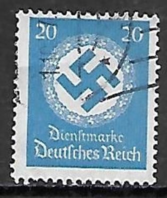 Deutsches Reich gestempelt Dienstmarke Michel-Nummer 140