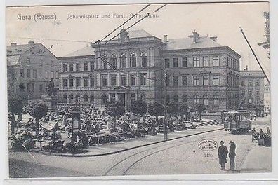 63456 Ak Coburg Spitalgasse und Regierungsgebäude um 1920