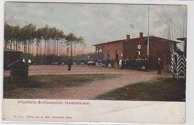 64382 Ak Infanterie-Schiessplatz Haidehäuser 1908